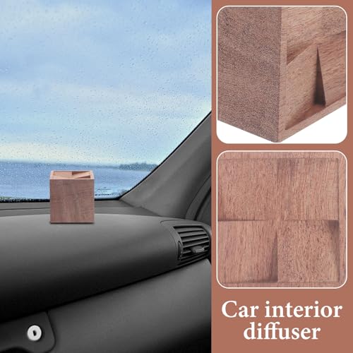 Difusor aromático eléctrico de madera FOMIYES khaki miniatura 5