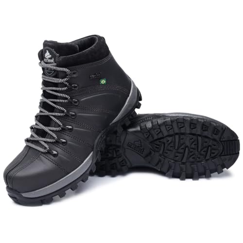 Bota de Segurança Macboot Uirapuru Botina Masculina EPI C.A (Grafite, BR, Adulto, Numérico, 41)