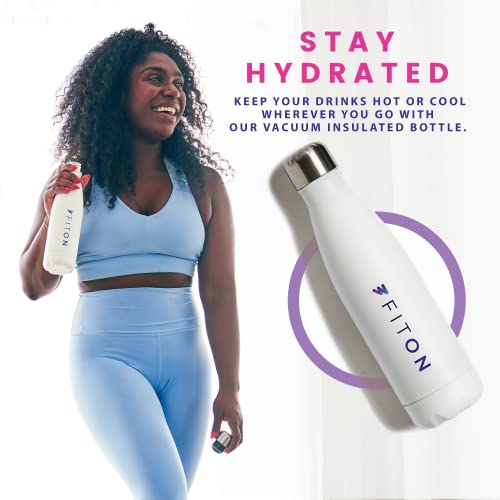 FitOn Yoga Starter Kit, Exercise Mat, Sculpt Resistance Bands and Water Bottle, Yoga Set for Beginners, Beginners Yoga Mat Set, Workout Mat for Home, Gym, Outdoor Use, Starter Yoga Equipment - Sunset - Image 6