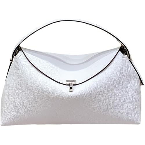 Woman Handbag Luxury Leather Underarm Shoulder Casual Tote Lady Soft Bucket Bag