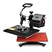 Produktbild BuoQua 24X30CM Heißpresse Upgraded Multifunktions Hitzepresse mit Elektronische Zeitregelung und Temperaturüberwachung Automatisch Textilpresse Transferpresse Textilpresse