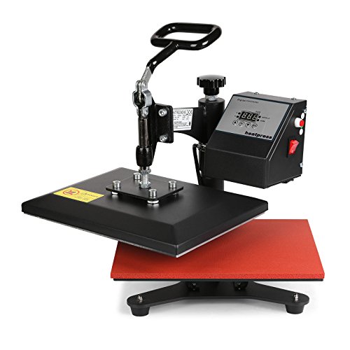 Preisvergleich Produktbild BuoQua 24X30CM Heißpresse Upgraded Multifunktions Hitzepresse mit Elektronische Zeitregelung und Temperaturüberwachung Automatisch Textilpresse Transferpresse Textilpresse