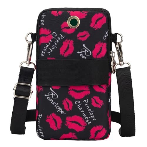 Image of JANKS Small Crossbody Bag for Women - Mini Phone Purses with Crossbody Strap and Wallet - Nylon Arm Bag