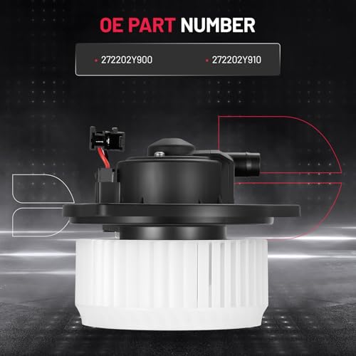 Image of BDFHYK AC Heater Blower Motor Fan 272202Y900 Compatible with Infiniti 2000-2001 I30, 2002-2004 I35, Compatible with Nissan 2000-2003 Maxima,HVAC Blower Motor Assembly Replacement for 272202Y910