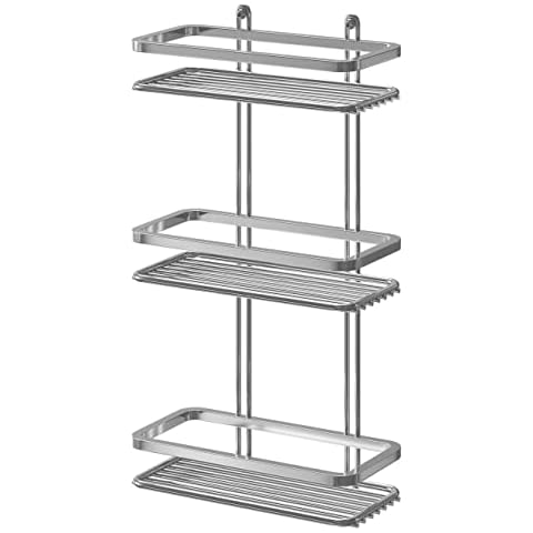 Satina WIRE Triple Shelf Shower Basket Chrome 3-Tier by Satina Cover