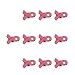 EXCEART 30 Pcs Ruban Rose Broche Épingles Officiel Espoir Ruban Rose Badge Broche Broche De Sensibilisation Au Cancer du Sein Ruban Revers Ruban Poitrine Creative Fer Épinglettes