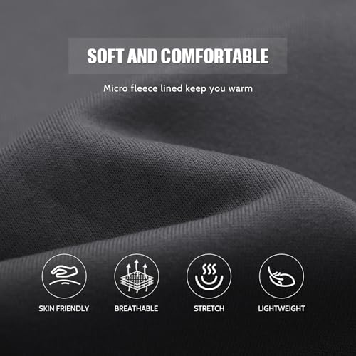 Image of MANTORS Mens Fleece Jackets Contrast Hoodies Lightweight Sweatshirt Color Block Jacket Coats