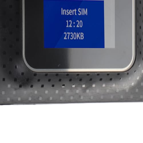Image of 4G Portable WiFi 1 44in Color Screen Mobile WiFi Hotspot Router with Micro SIM Card Slot for Phone Tablet Laptop Black 4G Speed with Access Use is Applicable Regions to (Black)