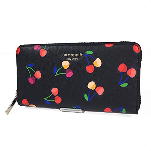 katespadenewyork（ケイトスペード）『スペンサーチェリージップアラウンドコンチネンタルウォレット』
