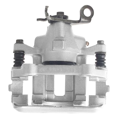 Image of Detroit Axle - Rear Right Brake Caliper for 2003-2006 Lincoln LS, Passenger | Side Disc Brake Caliper with Bracket 2004 2005 Replacement