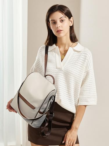 Image of CLUCI Womens Backpack Purse PU Leather Anti-theft Fashion Designer Travel Bag Ladies Shoulder Bags | Purse