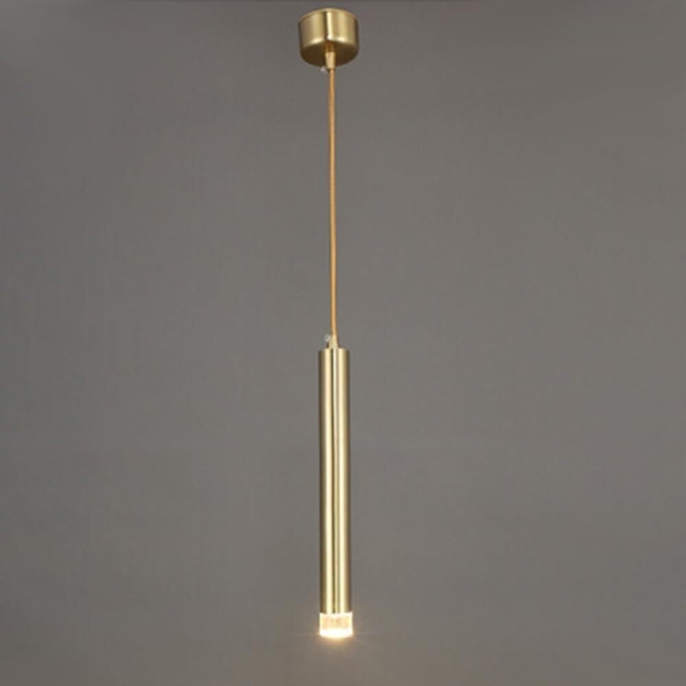 Lampe Suspendue en Laiton Idéale pour Comptoir de Bar Design