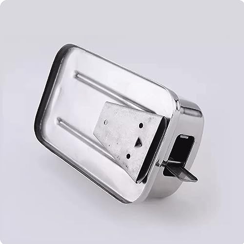 Shower Pump Dispenser Hotel soap Dispenser Wall-Mounted Stainless Steel Public Toilet Bathroom Shower Gel soap Dispenser Press Bottle High Capacity Hotel Bathroom Accessories3