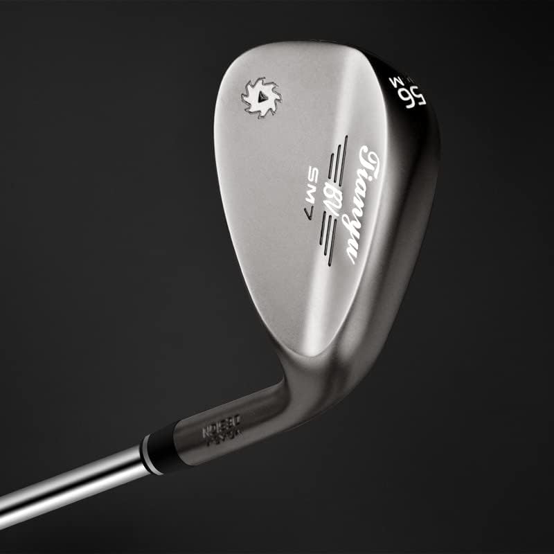 Praworęczny Sand Wedge 56/60 Stopni Golf Club Carbon Steel Shaft Strzyże Bunkier Spin Control Stiff Flex Short Game Dokładność Trwały kompozytowy wałek Wszystkie poziomy umiejętności