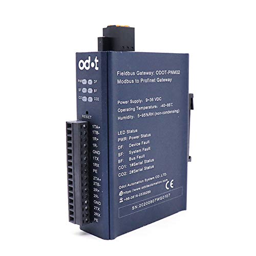 Convertisseur Modbus-RTU vers ProfiNet ODOT PNM02 pour passerelle industrielle