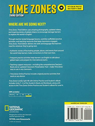 Time Zones 4: Combo Split B with Online Practice