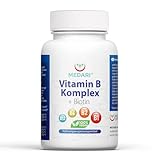 B-Komplex-90 Kapseln Vitamin B1 - Vitamin B2 -Vitamin B12 -Vitamin B5- Vitamin B...