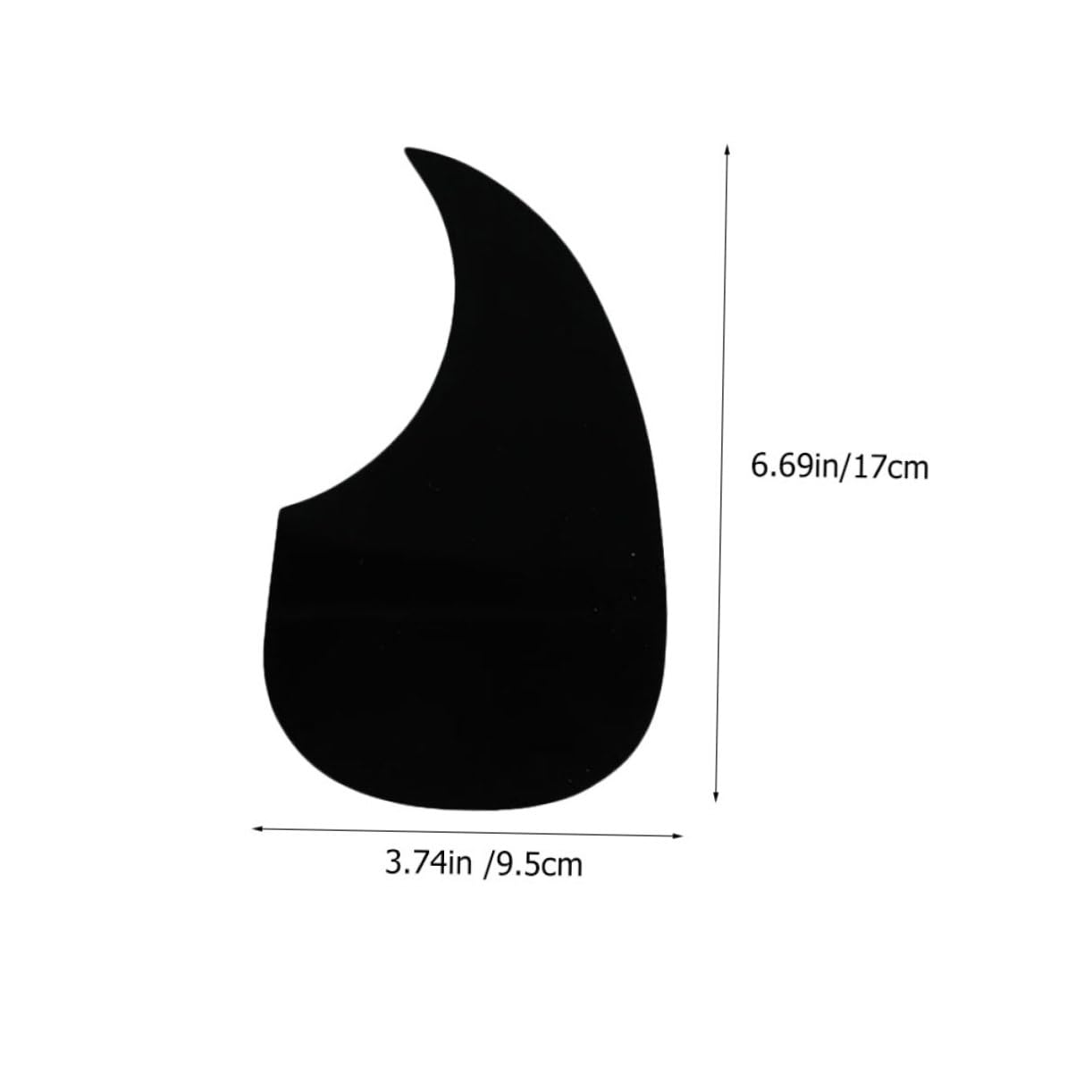 Generic Guitar Protection Pickguard Pvc Guitar Protector Plate Creative Design