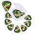 Tree Frog Print Guitar Picks 12 Pack Guitar Plectrums with Storage Box Bass Picks For Acoustic Guitar Bass Electric Ukulele Includes 0.46mm, 0.71mm, 0.96mm