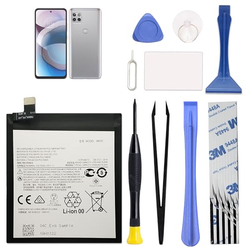 Image of GREEN FUSION Only for Moto G 5G 2021 & Moto One 5G Ace Battery Replacement, MK50 Battery forMoto G 5G 2021 & Moto One 5G Ace, with Repair Toolkit