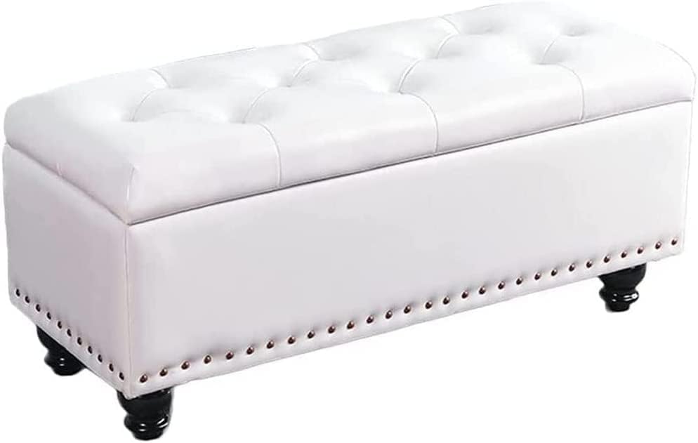 Boîte de rangement ottoman repose-pieds salon et chambre