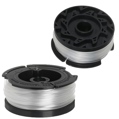 Masterpart Bobina de recortadora y cable de nailon compatible con cortacésped Grass Hog GH400, 2 unidades