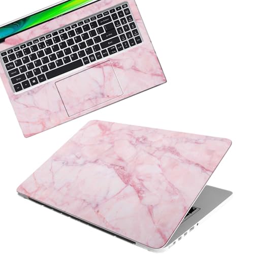 Pink Marble D2 Full Body Vinyl Laptop Skin/Sticker/Cover Upto 15....