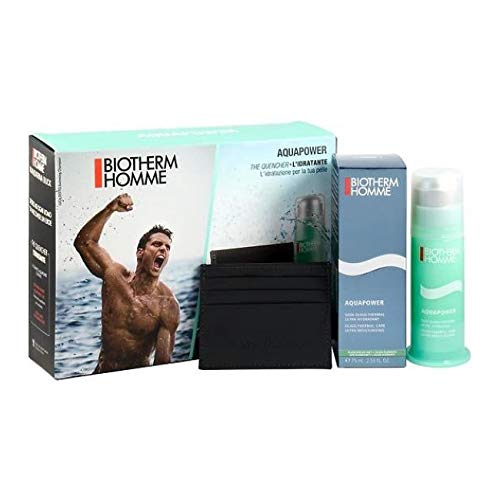 Preisvergleich Produktbild BIOTHERM HOMME AQUAPOWER 75 ML + CARTERA SET REGALO
