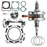 5XC-11400-22-00 Crankshaft Assembly Cylinder Piston Top End Rebuild Kit Compatible with Yamaha YZ250F 2005-2013 Replace #5XC-11631-00-00 5XC116310000 5XC1140022-00