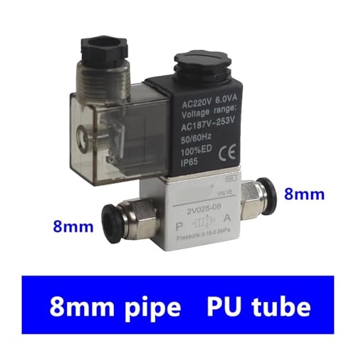 Électrovanne à air comprimé 220V pour compresseur d'atelier - 4