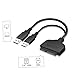 Angoily 2 1 USB Converter External Hard Disk Adapter C USB Cable Scrunchies Black USB a Cable Lightweight Hard Drive Cable Sdi Data Transfer Converter Easy to Usb3