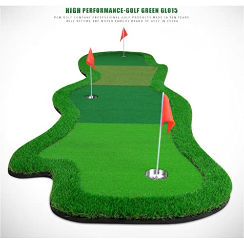 Golf Training Aid -Golf Game, Golf Putting Indoor Set Golf Training Aid Equipment, Golf Training Mat, Golf Putting Green, Golf Hitting Mats, Mini Golf Course Casual Golf Game Set for Adults