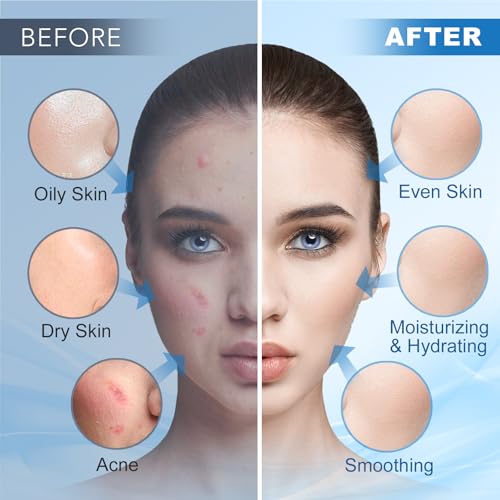 Jelly Mask for Facials Professional, Hydrating & Moisturizing Peel-Off Natural Gel Face Mask SkinCare, Professional Spa Use Jelly Face Masks, Deep Hydration & Glow 23 Fl Oz (Hyaluronic Acid) - Imagem 6