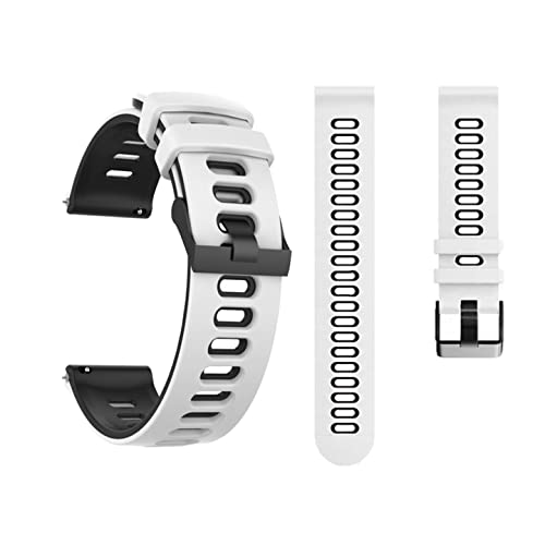 Image of 22MM Smart Nik /Dual Tone Watch Belt Compatible for NOISE COLORFIT CALIBER /BUZZ /2 /GRANDE /ICON 2 /3 /PLUS /NAV /PLUS /PULSE 2 /MAX /GRAND /ULTRA /VISION /2 Watch Belt.