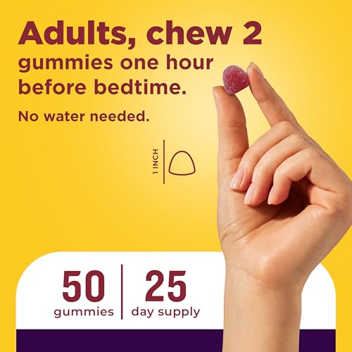 Nature Made Melatonin + Magnesium Gummies, Melatonin 3mg, 50 Gummies - image 5