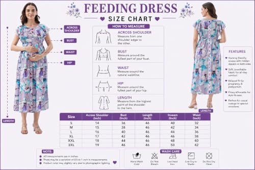 Image of AV2 Women Maternity Feeding Dress | Feeding Kurti | Nursing Dress -5071