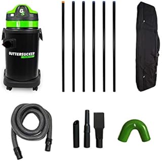 Guttersucker Gutter Cleaning Vacuum System - Guttersucker Junior 6 Pole Package - 9m/30ft Reach.