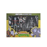 Creepy Eddie & Shibano Sama 2 Pack Scale Action Figures 18cm Teenage Mutant Ninja Turtles Saturday Morning Adventures