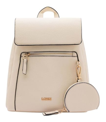 Sac à dos Ninina L.Credi crème : l'accessoire idéal pour vos sorties en ville