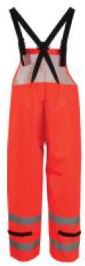 Flex Arc Bib Trouser - Fluorescent Orange - Size M