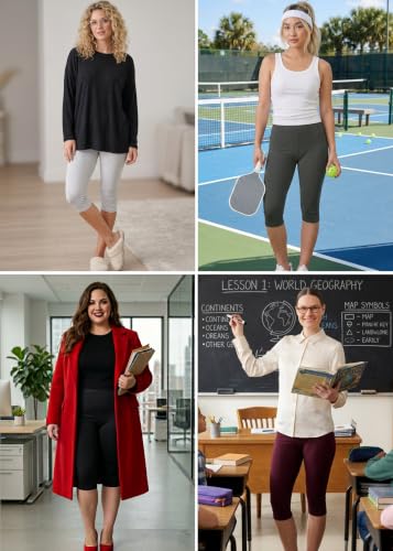 Image of STRETCH IS COMFORT Women's Ultra Buttery Smooth Cotton Leggings, Knee Length Leggings or Shorts | Small to 5X