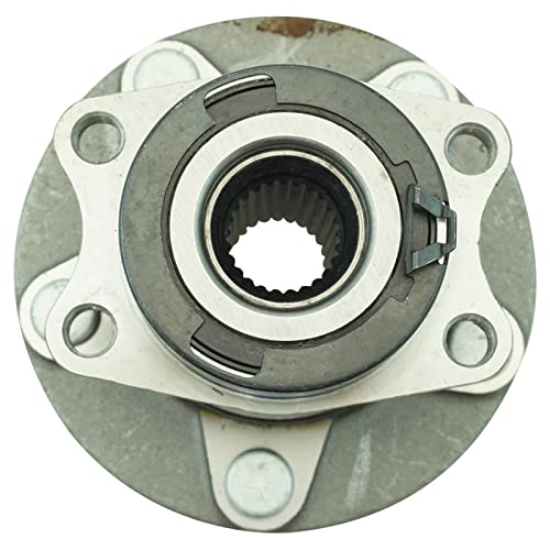 Image of TRQ 2 Piece Rear Wheel Bearing & Hub Assembly Set AWD Compatible with 2007-2013 Mitsubishi Outlander
