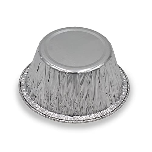 Mamatura 25 runde Aluschalen Ab-Tropfschalen Grillschalen | Passend für viele gängige Grill-Modelle mit runden Auffangbehältern | Char-Broil Landmann Disposal drip Pans