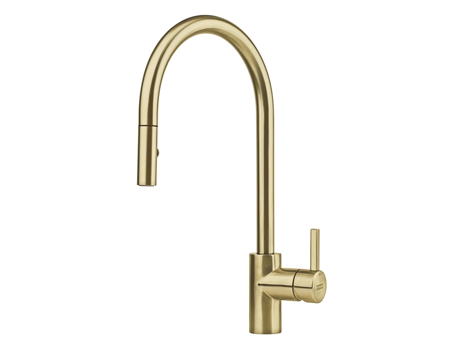 FRANKE 115.0681.244, Grifo del fregadero de la cocina Eos Neo M pull-out spray, Oro