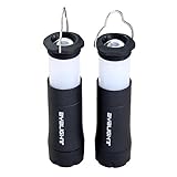 Lantern Flashlights, BYBLIGHT 2 in 1 Camping Lantern and Flashlight with 3 Modes, Zoomable & High Output Bright for Camping, Hiking, and Emergencies