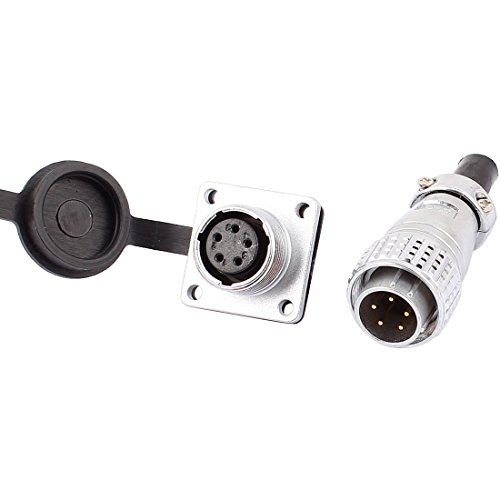 Conector de aviación Aexit P16-5 5 pines macho y hembra miniatura 2