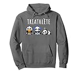 Triathlète Gaming Humour Panda Geek Idée Cadeau Sweat à Capuche