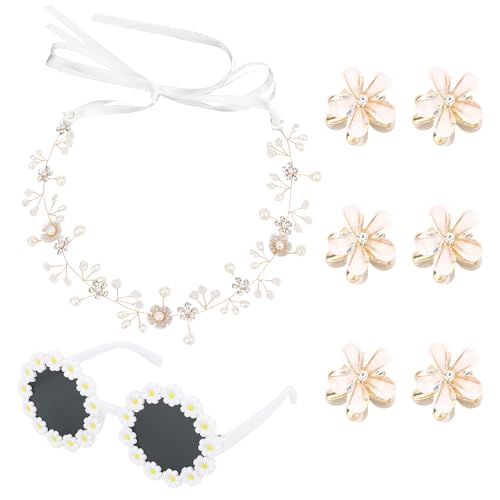 Mini pinces à cheveux perles fille : ne glissent pas, idéales pour mariage
