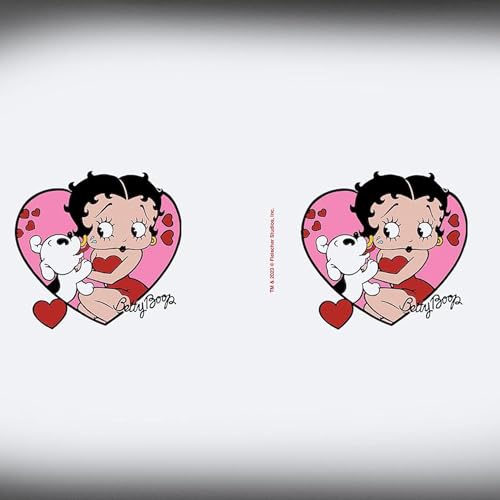 Taza mágica de cerámica Betty Boop Pudgy Kisses 11 oz miniatura 3