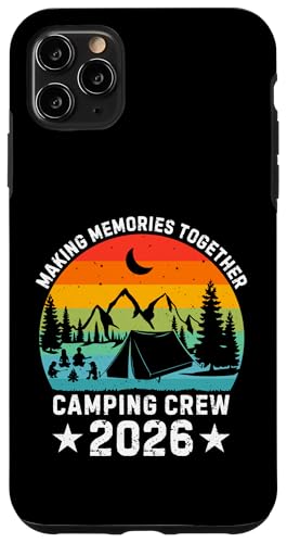 Family Camping Crew 2026 Tees Outdoor Camping Group Matching �X�}�z�P�[�X iPhone 11 Pro Max �p